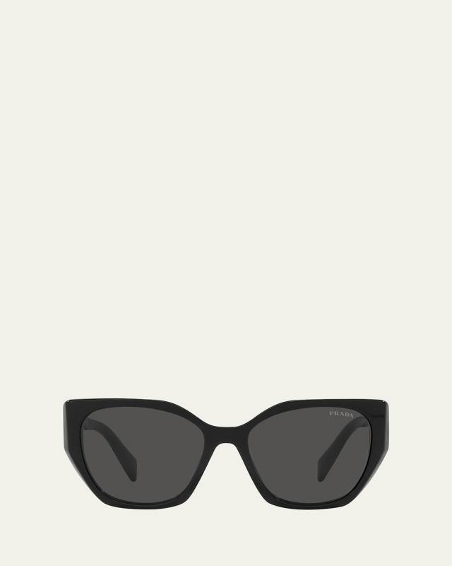 Geometric Square Acetate Sunglasses